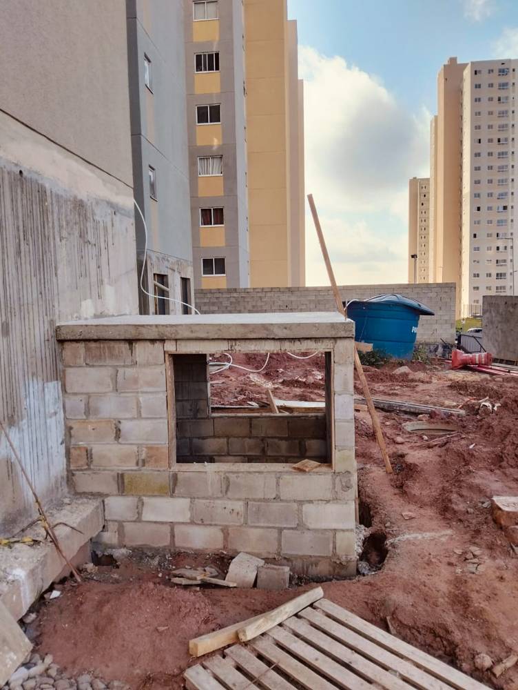 Duto de ventilação finalizado